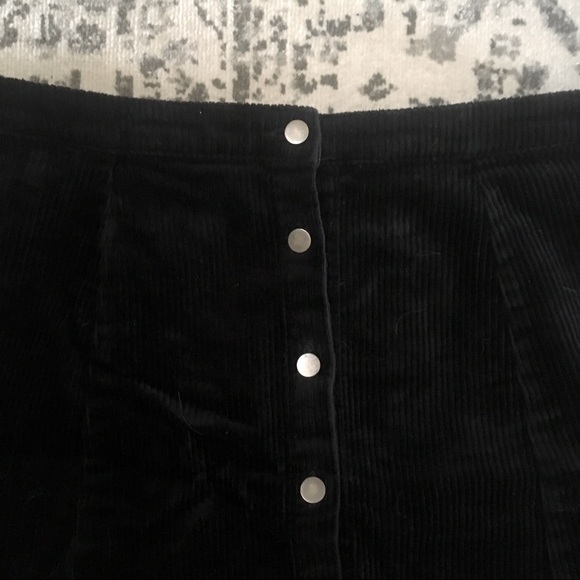Corduroy Mini Skirt - Picture 2 of 3
